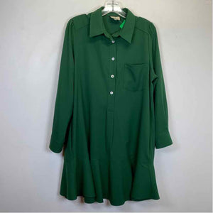 Pre-Owned Size L Tuckernuck Green Casual Dress