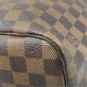 Pre-Owned Louis Vuitton Damier Eben Canvas Designer Handbag