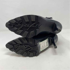 Pre-Owned Shoe Size 7.5 Karl Lagerfeld Black Boots