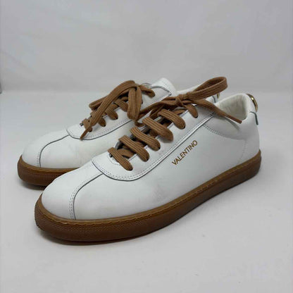 Pre-Owned Shoe Size 10 Valentino by Mario Valentino White Sneaker