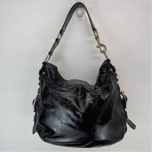 Pre-Owned Coach Black Patent Handbag