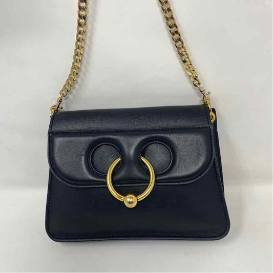 Pre-Owned JW Anderson Black Leather Designer Handbag