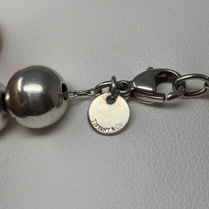 Pre-Owned Tiffany Silver Beaded Designer Jewelry