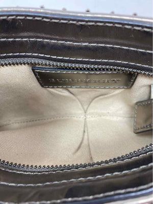 Pre-Owned Burberry Plaid Canvas Designer Handbag