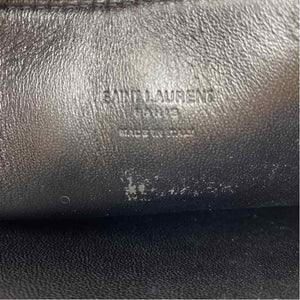 Pre-Owned Saint Laurent Black Leather Designer Handbag