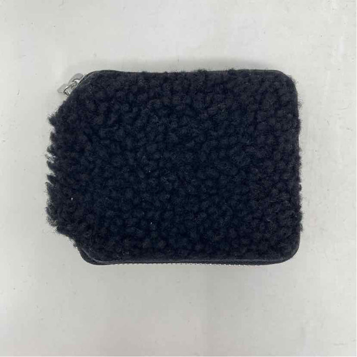 Pre-Owned Theory Black Shearling Wallet