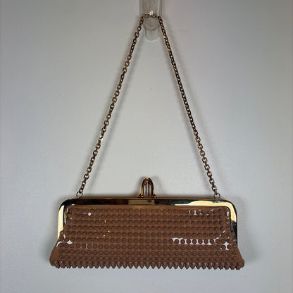 Pre-Owned Christian Louboutin nude Patent Designer Handbag
