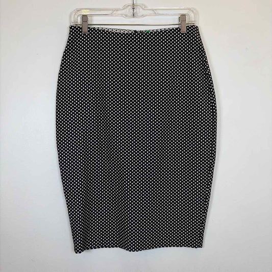 Pre-Owned Size 8/M Bailey 44 Blue Polka Dot Skirt