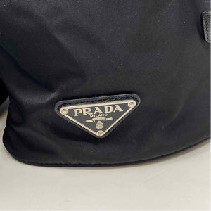 Pre-Owned Prada Black Nylon Designer Handbag