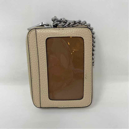 Pre-Owned Coach Cream Leather Wallet