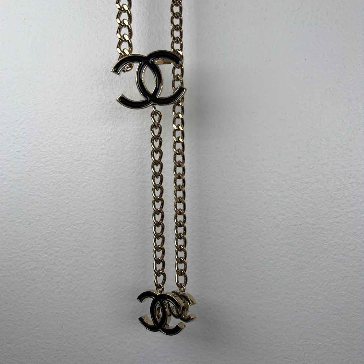 Pre-Owned Chanel Gold Metal Designer Belt