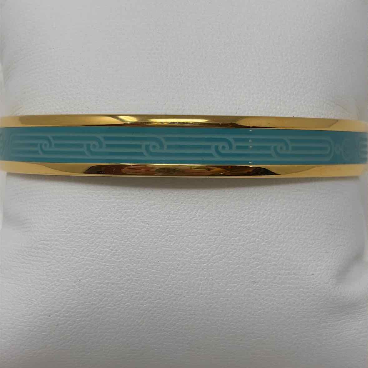 Pre-Owned Hermes Turq Multi Enamel Designer Jewelry