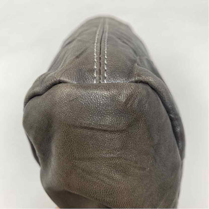 Pre-Owned Givenchy Grey Leather Designer Handbag