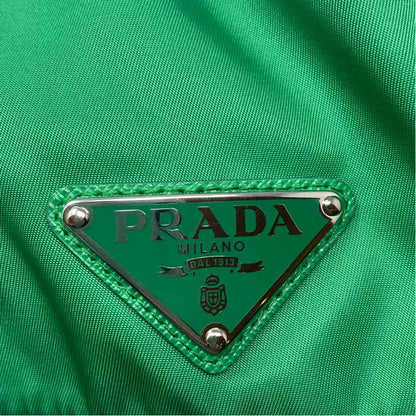 Pre-Owned Prada Green Nylon Designer Hats