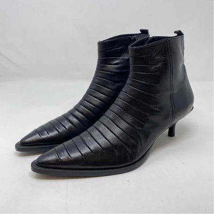 Pre-Owned Shoe Size 8.5 Blay Black Booties