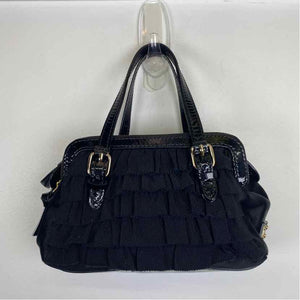 Pre-Owned Moschino Black Fabric Designer Handbag