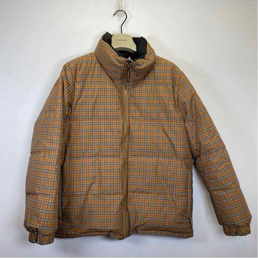 Pre-Owned Burberry Plaid Polyester Women Size S Designer Clothes