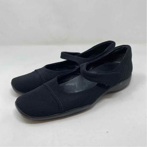 Pre-Owned Prada Black Fabric Shoe Size 6.5 Designer Shoes