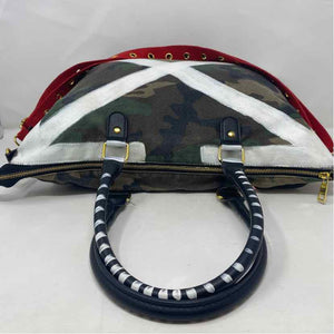 Pre-Owned Equipt4u Camo Fabric Handbag