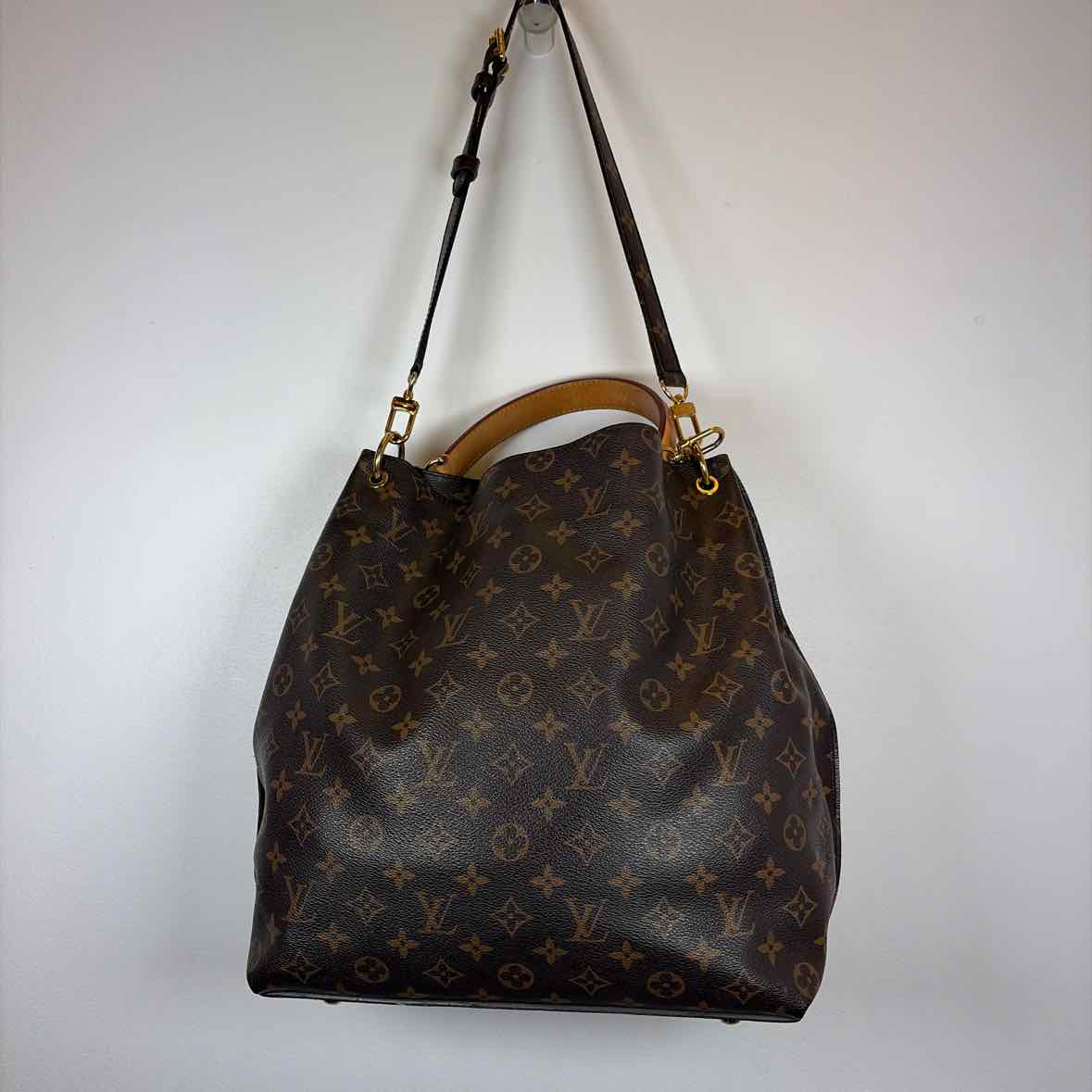 Pre-Owned Louis Vuitton Monogram Coated Canvas Designer Handbag