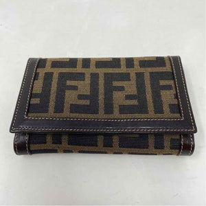 Pre-Owned Fendi Monogram Canvas Designer Wallet