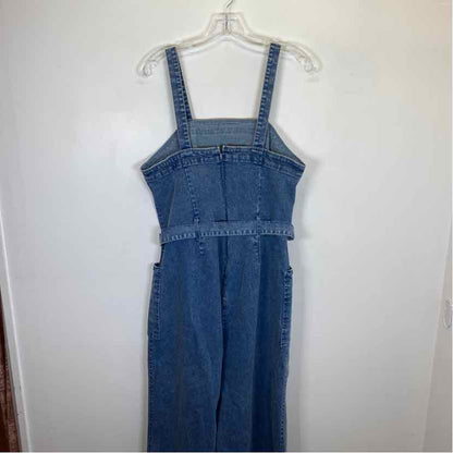 Pre-Owned Size 14/L Ashley Stewart Denim Romper