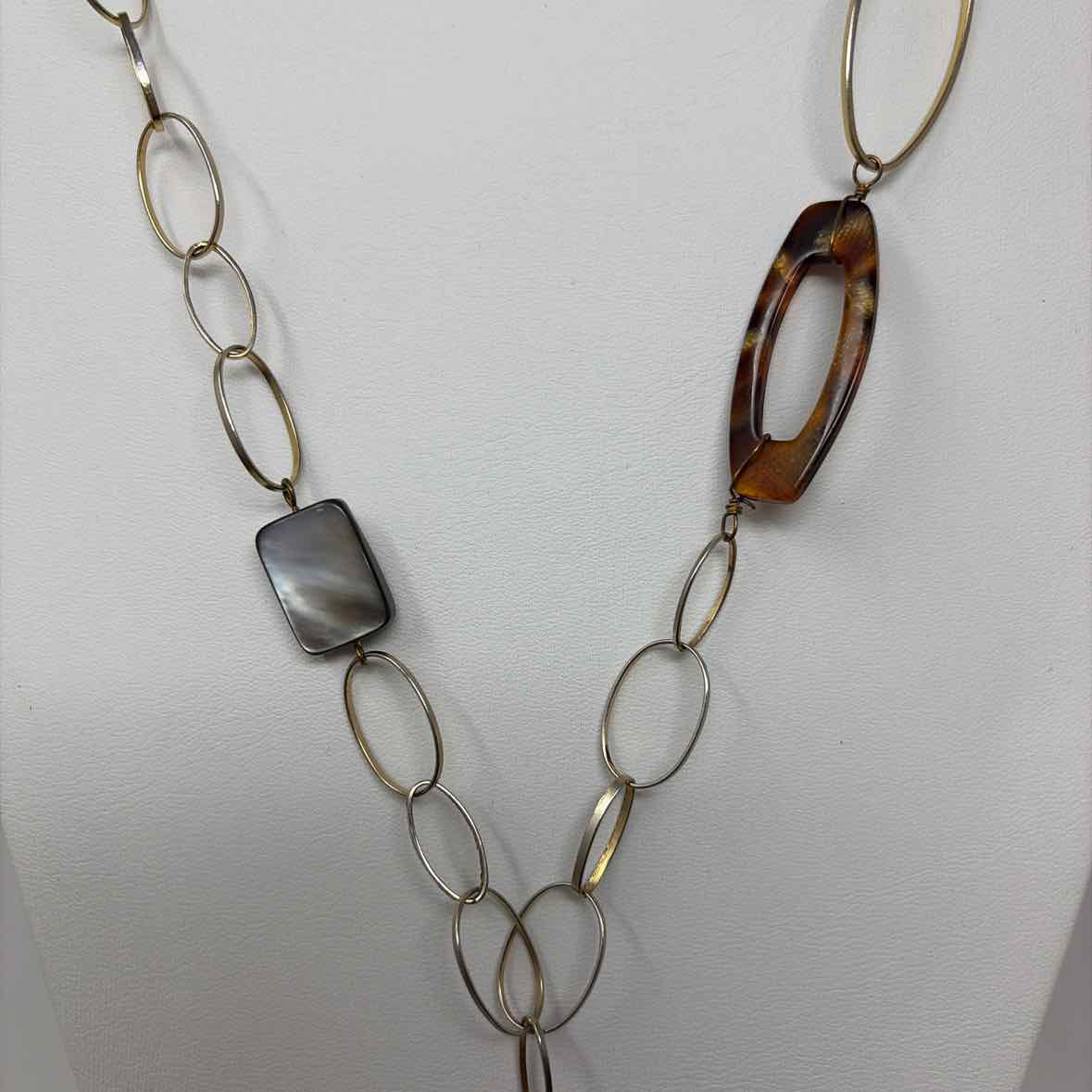 Pre-Owned AV Max Brown Multi Chains Necklace