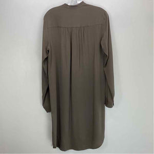 Pre-Owned Size 4/S Theory Brown Casual Dress