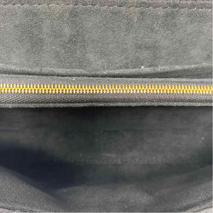 Louis Vuitton Black Leather Designer Handbag