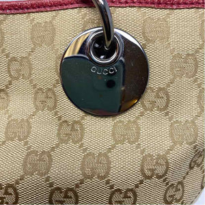 Pre-Owned Gucci Monogram Canvas Designer Handbag