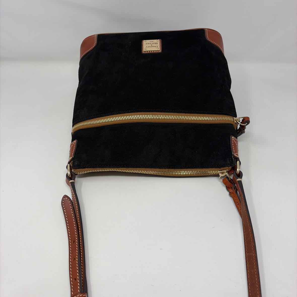 Pre-Owned Dooney & Bourke Black Suede Handbag