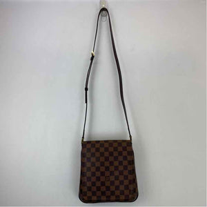 Pre-Owned Louis Vuitton Damier Eben Canvas Designer Handbag