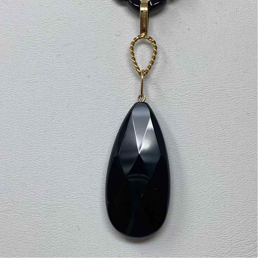Pre-Owned Nabco Black Onyx Necklace