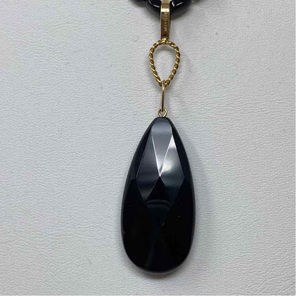 Pre-Owned Nabco Black Onyx Necklace