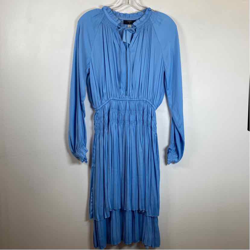 Pre-Owned Size S Tahari Light Blue Casual Dress