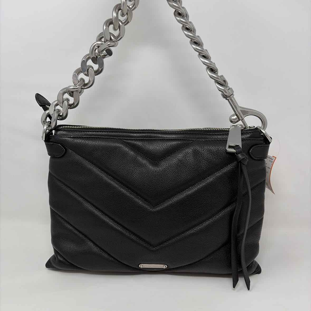 Pre-Owned Rebecca Minkoff Black Leather Handbag