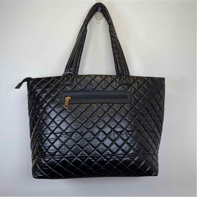 Boutique Black Nylon Handbag