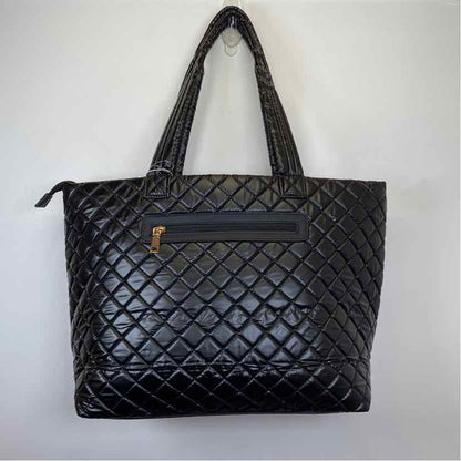 Boutique Black Nylon Handbag