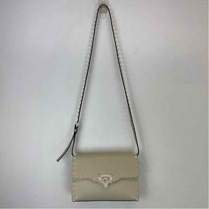 Pre-Owned Valentino White Leather Designer Handbag