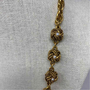 Pre-Owned Chanel Gold Metal Designer Jewelry