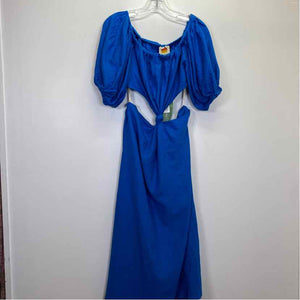 Pre-Owned Size S Farm Rio Blue Casual Dress