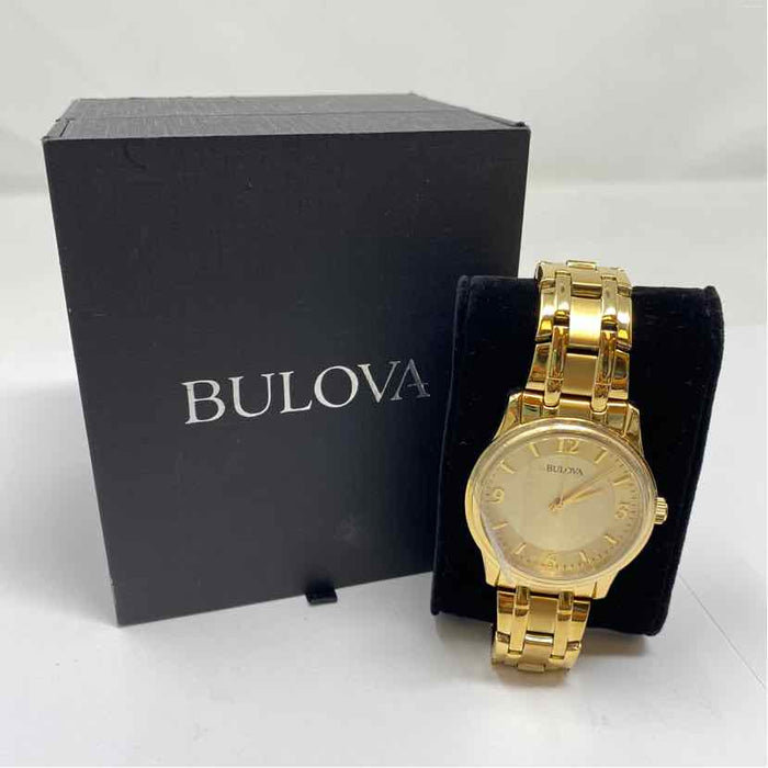 Pre-Owned Bulova Gold Metal Watch