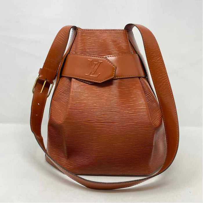 Pre-Owned Louis Vuitton Rust Leather Designer Handbag