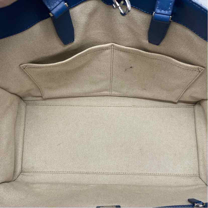 Pre-Owned MCM Denim Canvas Designer Handbag