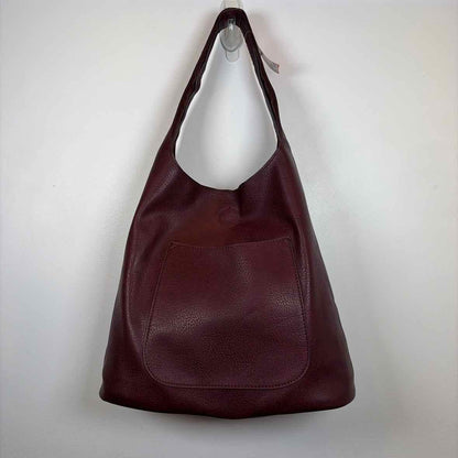 Pre-Owned Joy Susan Burgundy Leather Handbag
