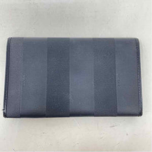 Pre-Owned Fendi Striped Canvas Designer Wallet