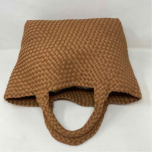 Pre-Owned Naghedi Cognac Neoprene Handbag