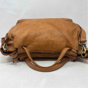 Pre-Owned Bolsa Nova Camel Leather Handbag