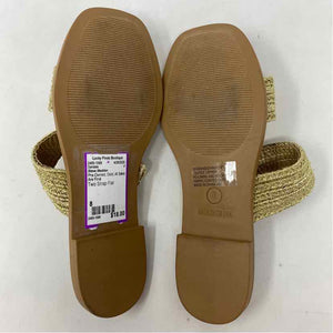 Pre-Owned Shoe Size 8 Steve Madden Gold Sandals