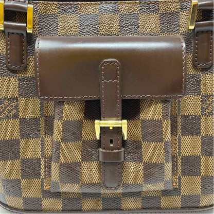 Pre-Owned Louis Vuitton Damier Eben Canvas Designer Handbag